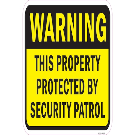 Signmission Safety Sign, 12 in Height, Aluminum, 24813 A-1218-24813